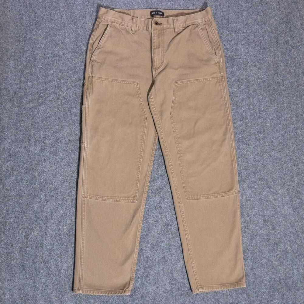 Line of Trade Double Knee Carpenter Workwear Utility Pants Jeans Men's 36x31